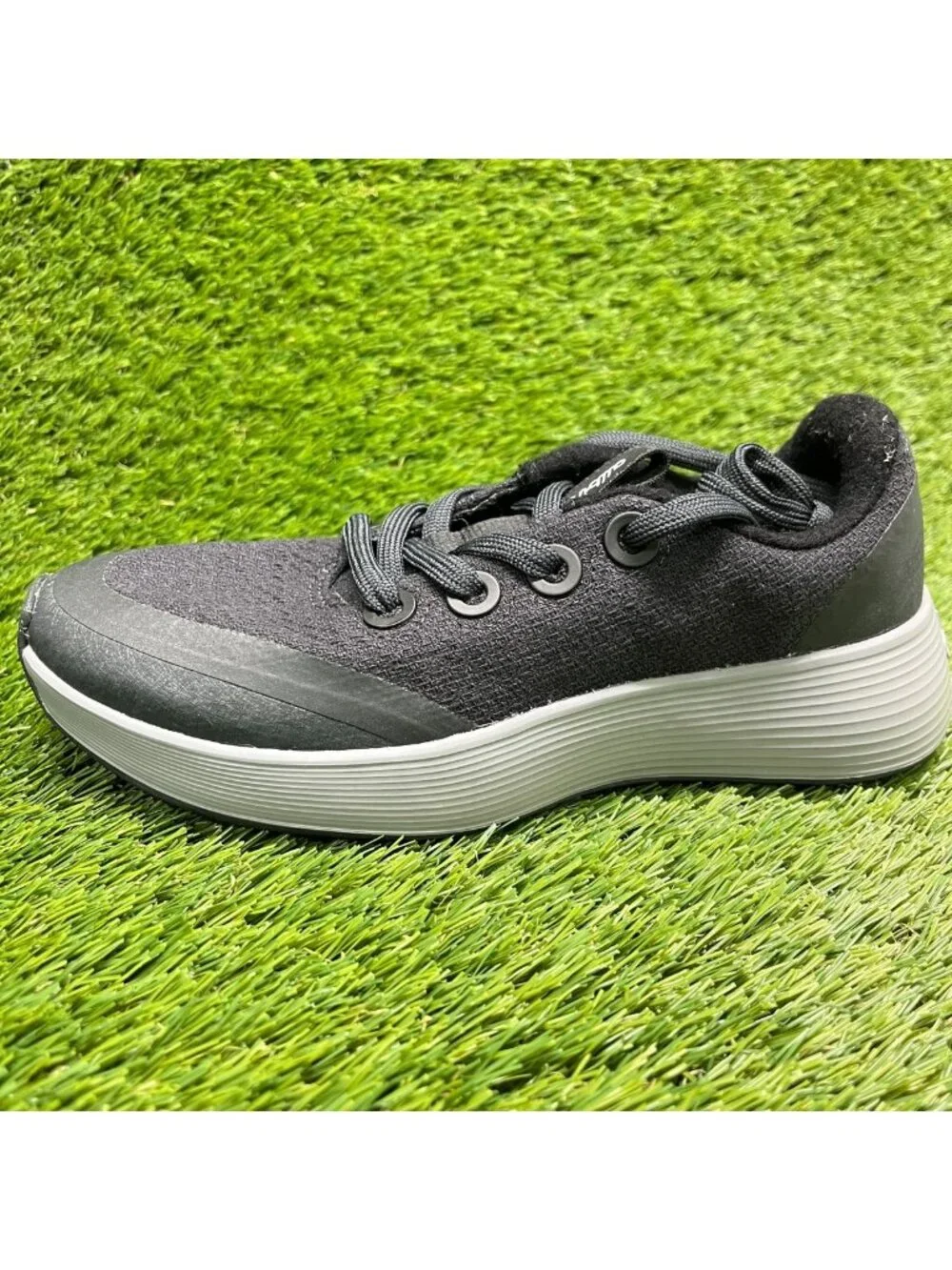 Allbirds Wool Runner Protect Womens Size 6 Black Gray Running Shoes Sneakers